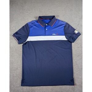RLX Ralph Lauren Golf Polo Mens Large Casual Golf Shirt M Ryder Cup 2014